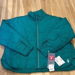 FP Movement by Free People Teal Puffer Jacket